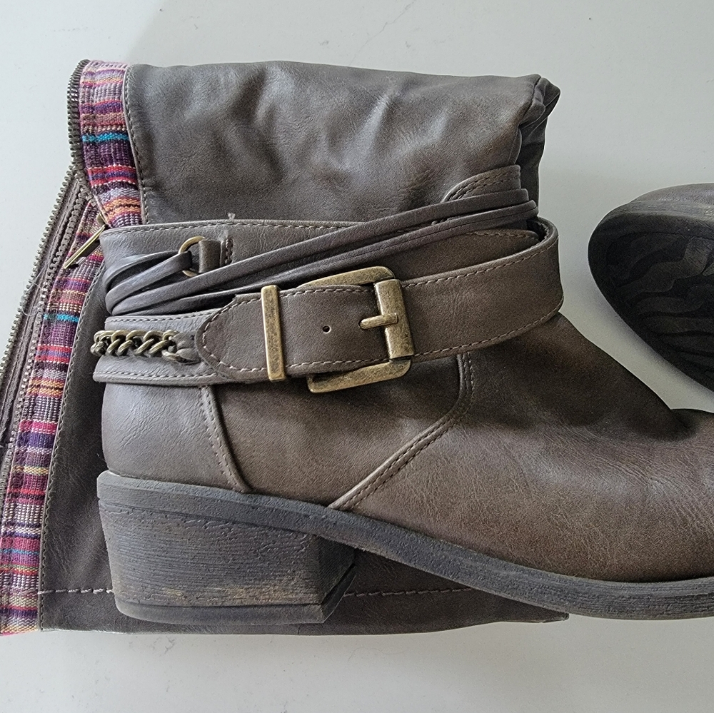 Brown boots